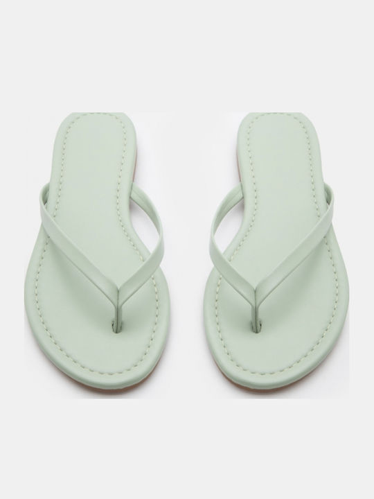 Damen Flache Sandalen Türkis