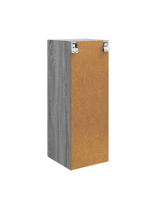 Кухненски Гарнитур Окачен Сив 33x34.5x90см