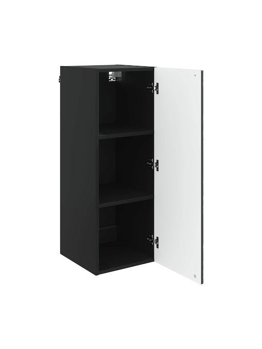 Dulap Suspendat Negru 33x34.5x90 cm