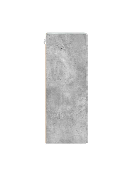Wall Gray Kitchen Cabinet 33x34.5x90cm