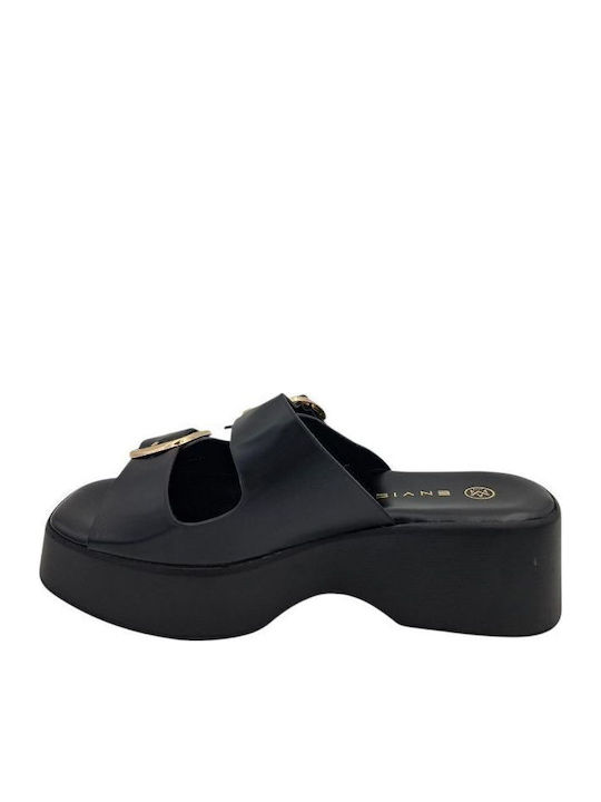 Women's Flat Sandals Black