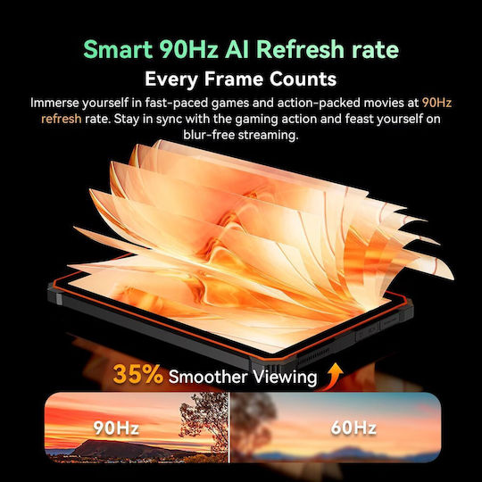 BlackView Active 10 Pro 5G 10.95Inches Tablet (12GB/512GB) Orange