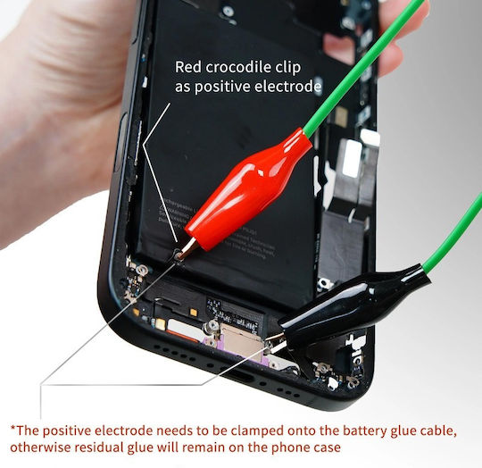 Кабел За Премахване На Лепило За Батерия 2uul Pw03 Apple Iphone 16 Серия Usb-c 9v