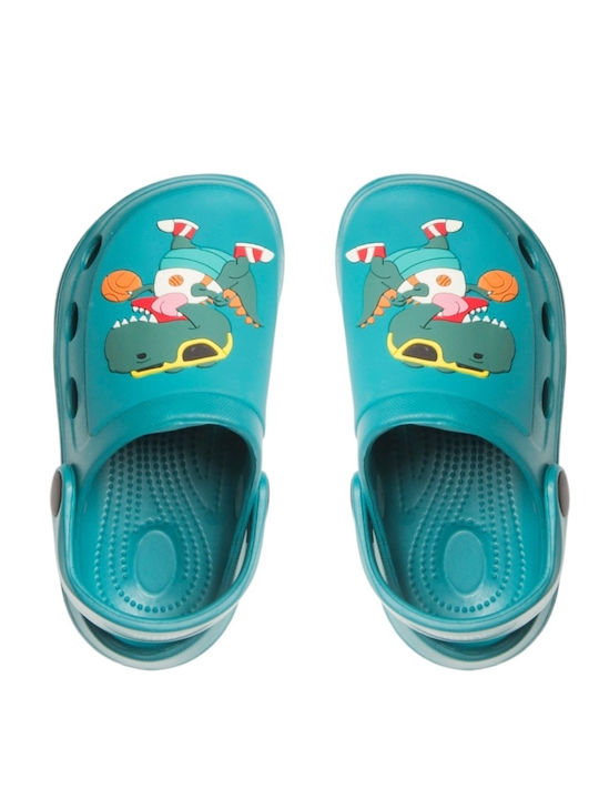 Kinder Schuhboot Strand Grüne