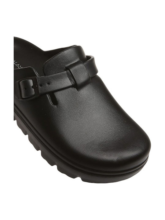 Thalassa Men's Black Clogs