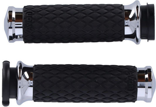 Avon Grips Motorcycle Handlebars in Silver color