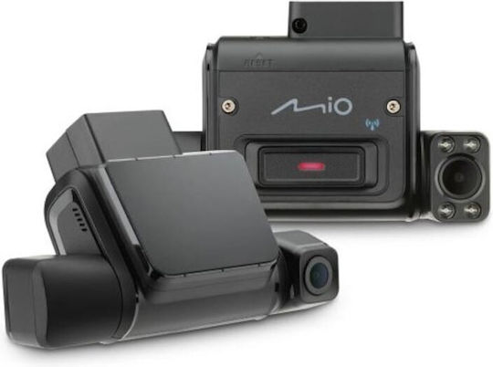 Mio Mio Misentry 12t Cameră Video Auto 3 Camere Conectivitate 4g Lte Senzor Sony Starvis Cmos Gps Avertizări Radar Fix Gps și Smart Alert Negru