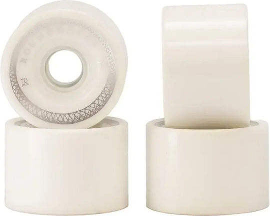 Carver Roundhouse Mag 70mm Wheels Shell White