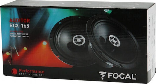 Σετ Ηχεία Αυτοκινήτου Ομοαξονικά 6.5" με 60W RMS (2 Δρόμων)