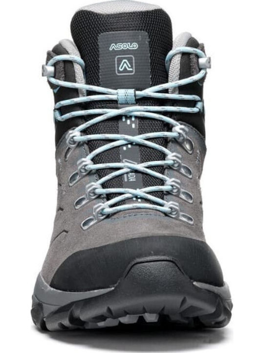 Asolo Women's Hiking Boots Waterproof with Gore-Tex Membrane Gray