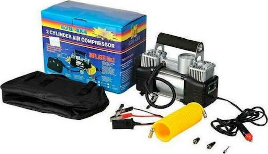 Τρόμπα Αυτοκινήτου 150PSI με Κροκοδειλάκια Μπαταρίας 12V
