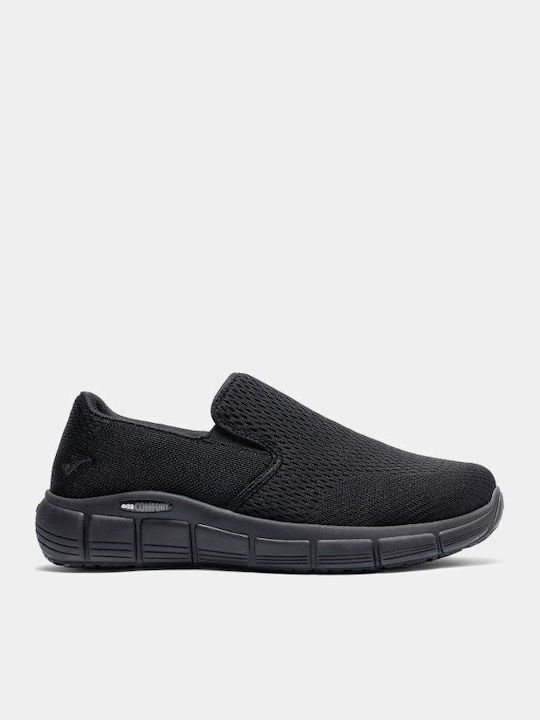 Herren Slip-Ons Schwarz