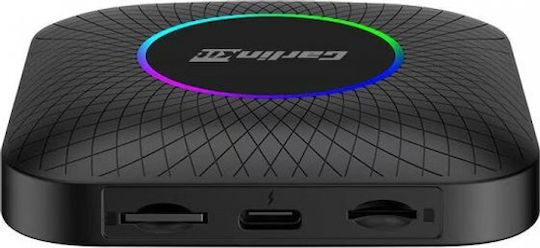 Ασύρματος Προσαρμογέας Carplay Android Auto Carlinkit Tbox Ambient Apple Iphone Σειρά Android 8gb Ram 128gb Μαύρο