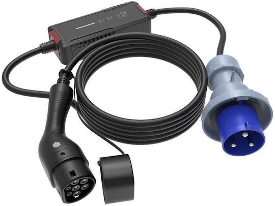 Choetech ACG17 Преносим Еднофазен Зарядно Устройство 7kW с Вграден Кабел 5m Тип 2 (052524)