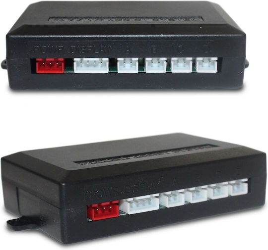 Car Parking System with Screen and 4 Sensors in Silver Color