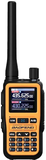 Baofeng UV-5R EU MINI Wireless Transceiver UHF/VHF 5W with Color Screen In Orange Color
