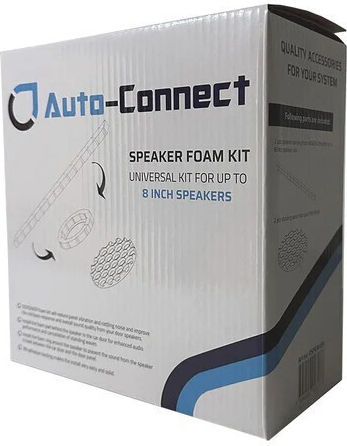 Dspeaker Speaker Foam Kit Up To 8 Inches Auto-connect