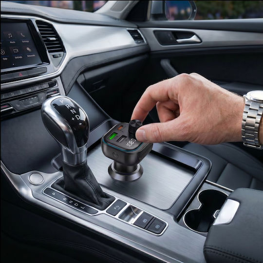 Tech-Protect FM Transmitter Car with Bluetooth
