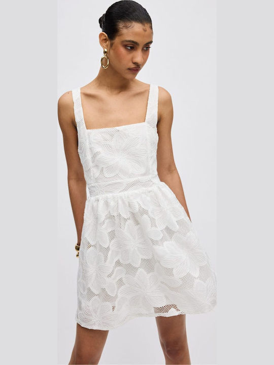 Rochie Mini De Seară De Vară Albă