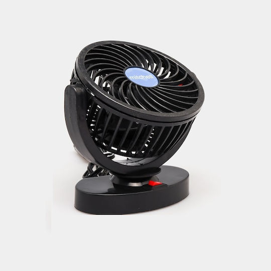 Car Fan USB Plug 12V Independent 360° Rotation 12V Jn-2759-81