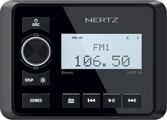 Hertz Radio Multimedia Player 4x50w 146x114mm Hmr18