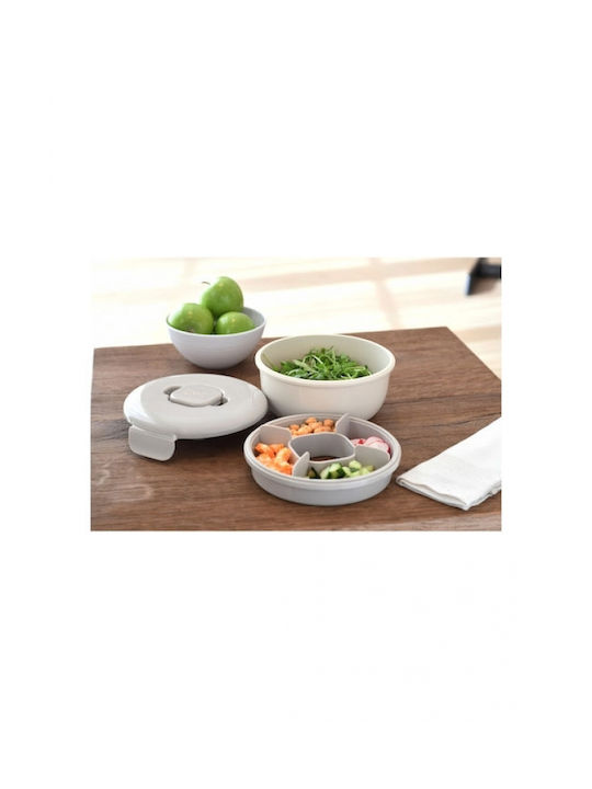 Melii Lunch Box Plastic Purple