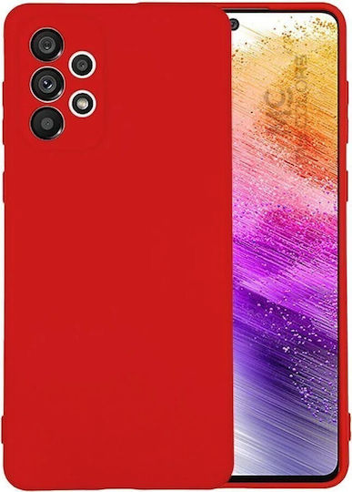 Senso Liquid Back Cover Silicone Red (Galaxy A53)