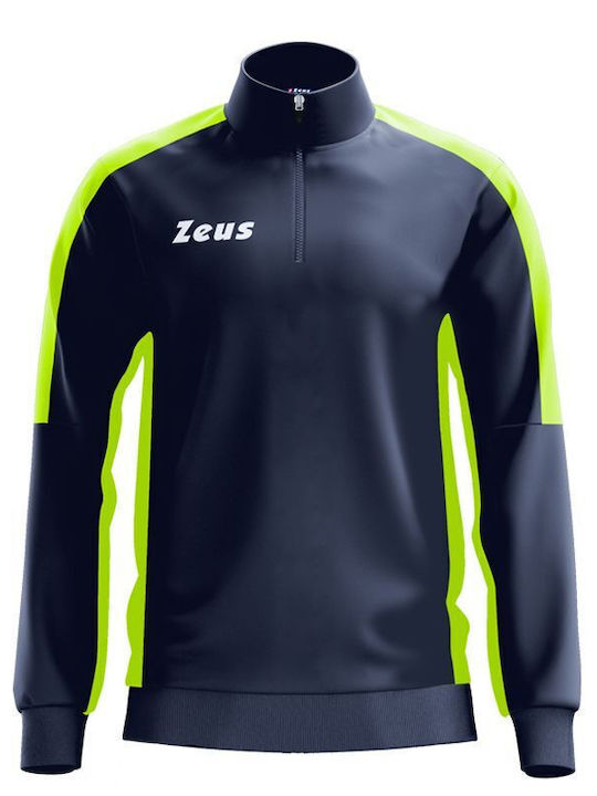Μπλούζα Navy/fluo Yellow