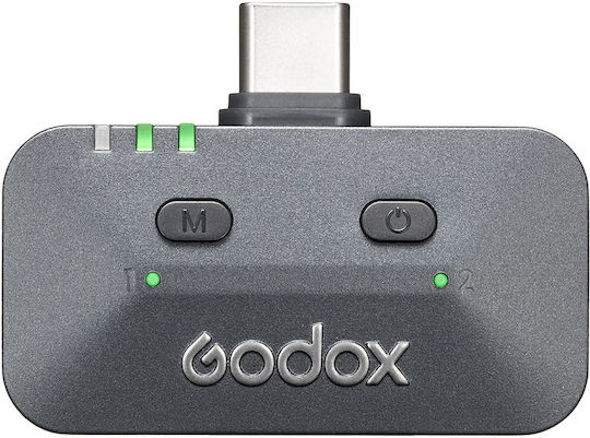 Godox GD-ALINK-KIT2 Set Microfon Lavalier Wireless pentru Mobil