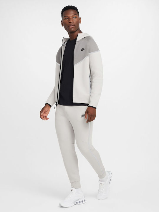 Tech Fleece Ζακέτα με Κουκούλα Γκρι