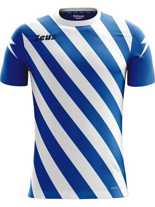 Athletic T-shirt Royal Blue/White