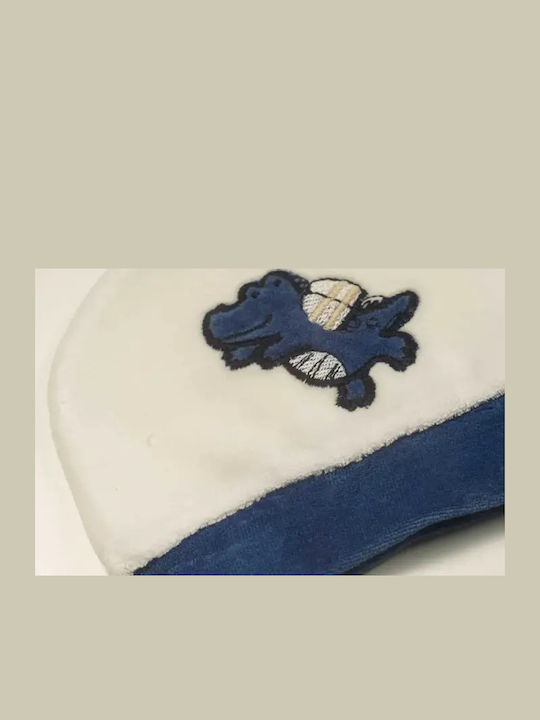 Hashtag Baby Bodysuit Long-Sleeved White Blue