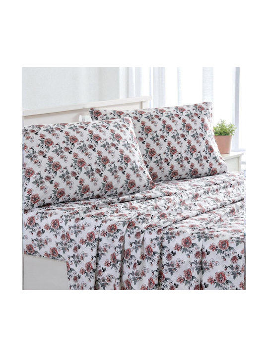Floral Σετ Μαξιλαροθήκες Πολύχρωμες 52x72εκ.