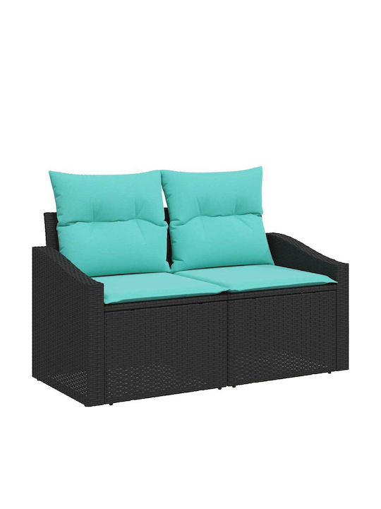 Canapea De Colț Pentru Exterior Din Rattan Cu Perne