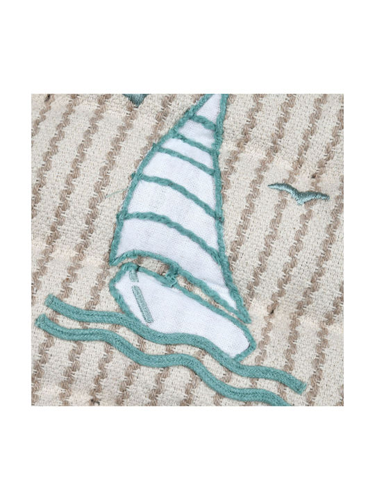 Garden Chair Cushion Barbade Natural 38x38cm