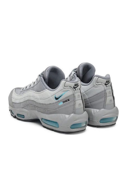 Air Max 95 Herren Sneakers Graue Aqua