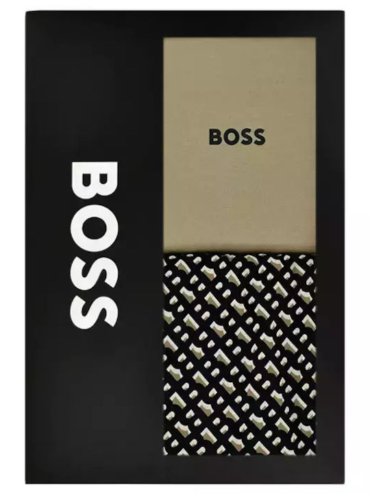 Boss Χειμερινή Ανδρική Πιτζάμα Μπεζ
