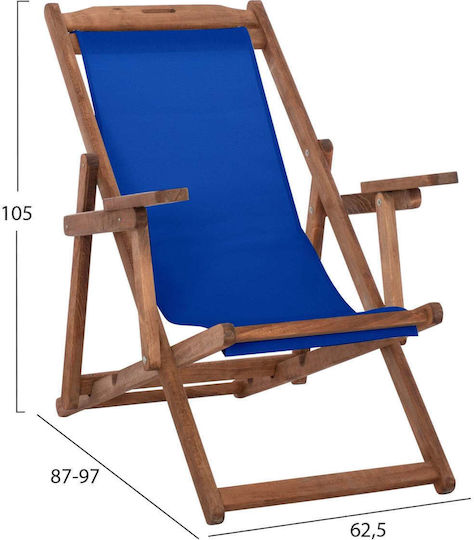 Gartenstühle Blau 63x53x133cm