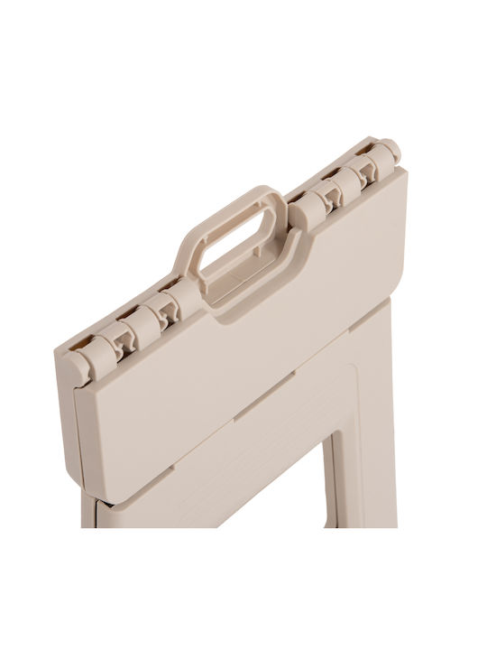 Outdoor Polypropylene Stool Solis Cream