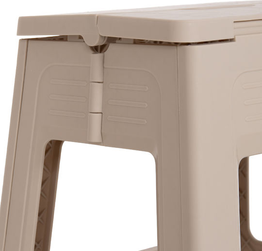 Outdoor Polypropylene Stool Solis Cream