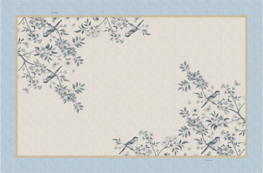 Saint Clair Saint Clair Fleckabweisendes Tischtuch Ciel 145x220cm Saint Clair Saint Clair Fleckabweisendes Tischtuch Ciel 145x220cm