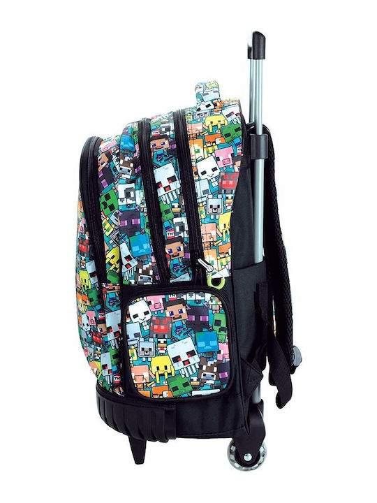 Gim Backpack School Bag Trolley Elementary with Water Bottle Holder