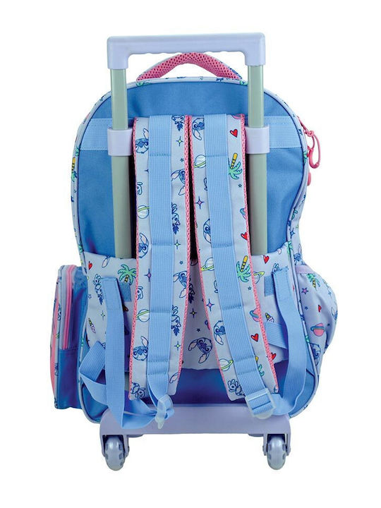 Gim Stitch Ученическа Раница Куфар Основно Scrapbook с Джоб за Бутилка