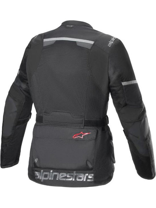 Alpinestars Andes Air Drystar Sommer Herren Motorradjacke Schwarz