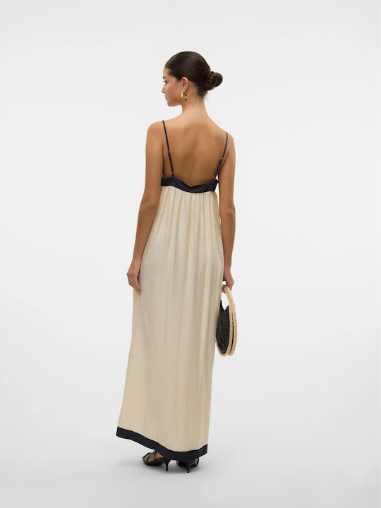 Vero Moda Kleid Ganztägig Beiges