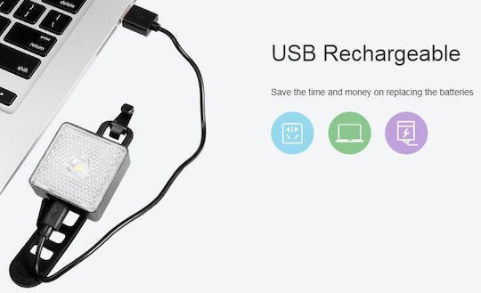 IPX6 Rechargeable Bicycle Front Light