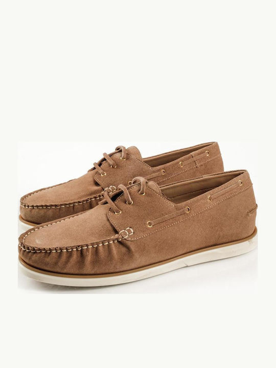 Leather Men's Casual Brown Shoes