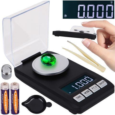 Cântar Electronic Profesional de Precizie cu Acuratețe 20gr