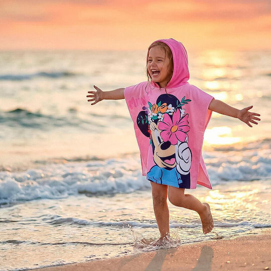 Пончо за Плаж Disney Minnie Mouse 55x110 см