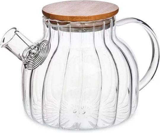 Τσαγιέρα Γυάλινη 1000ml